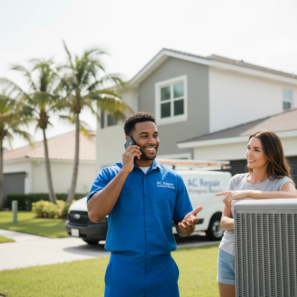AC Repair Pompano Beach customer support in Mendenhall